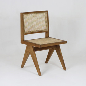 Jeanneret Armless Side Chair B03249444