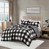 Print Sherpa Down Alternative Comforter Set B035100008