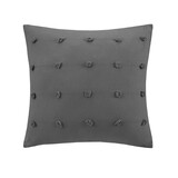 Brooklyn Cotton Jacquard Pom Pom Square Pillow B035100350