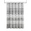 Calum Cotton Yarn Dye Shower Curtain with Pom Poms B035100368
