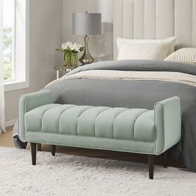 Linea Upholstered Modern Accent Bench B035118525