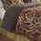 4 Piece Comforter Set Burgundy King B035128754