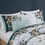 5 Piece Cotton Floral Comforter Set with Throw Pillows B035128865