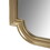 Adelaide Gold Scalloped Wood Wall Mirror B035129257