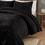 Ruched Fur Down Alternative Comforter Set B035129368