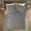 Ruched Fur Down Alternative Comforter Set B035129369