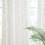 Yarn Dye Sheer Curtain Panel Pair(2 pcs Window Panels) B035129665