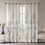 Burnout Printed Curtain Panel(Only 1 pc Panel) B035129674