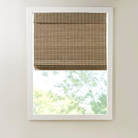 Bamboo Light Filtering Roman Shade 64"L B035129687