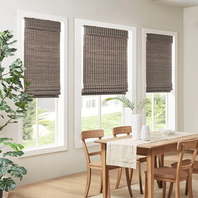 Bamboo Light Filtering Roman Shade 64"L B035129695