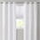 Basketweave Room Darkening Curtain Panel Pair(2 pcs Window Panels) B035129732