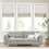 Linen Blend Light Filtering Cordless Roman Shade B035129749