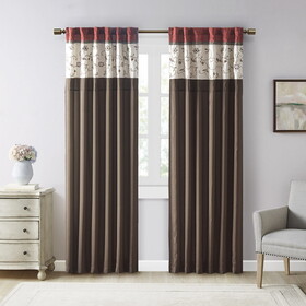 Embroidered Curtain Panel B035129780