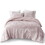 Crushed Velvet Sherpa Reversible Comforter Set B035129828