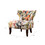 Erika Hourglass Tufted Armless Chair B03548238