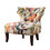 Erika Hourglass Tufted Armless Chair B03548238