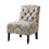 Lola Tufted Armless Chair B03548261