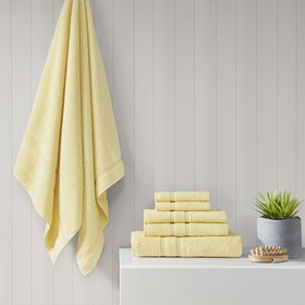 Aegean 100% Turkish Cotton 6 Piece Towel Set B03595012