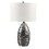Oval Textured Ceramic Table Lamp B03595705