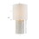 Embossed Floral Resin Table Lamp B03595706