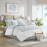 Comforter Set White, Cotton