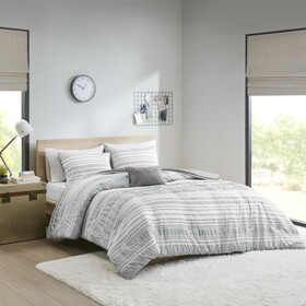 Lumi Striped Comforter Set B03595947