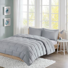 Seersucker Down Alternative Comforter Mini Set B03596029