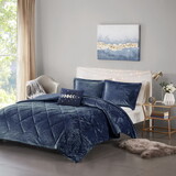 Felicia Velvet Duvet Cover Set B03595889