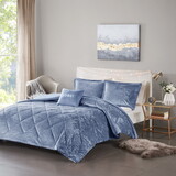 Felicia Velvet Duvet Cover Set B03596097