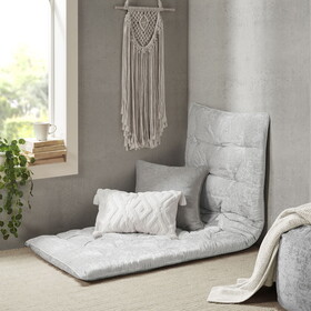 Edelia Poly Chenille Lounge Floor Pillow Cushion B03596307