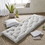 Edelia Poly Chenille Lounge Floor Pillow Cushion B03596312