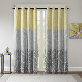 Printed Total Blackout Curtain Panel B03596320