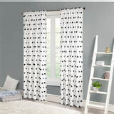 Pom Pom Embellished Curtain Panel(Only 1 pc Panel) B03596331