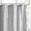 Raina Printed Metallic Shower Curtain B03596384