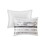 Cotton Printed Comforter Set with Trims Black/White Full/Queen B03596416