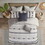 3 Piece Cotton Duvet Cover Set B03596503