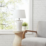 Ceramic Table Lamp with Handles B03596577