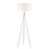 Pacific Tripod Metal Tripod Floor Lamp with Glass Shade B03596588