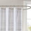 Nea Cotton Printed Shower Curtain with Trims B03596661