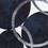 Celestial Orbit Navy Silver Foil Abstract 2-piece Canvas Wall Art Set B03596689