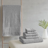 Nurture Sustainable Antimicrobial Bath Towel 6 Piece Set B03596744