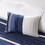 7 Piece Comforter Set Navy Queen B03596997