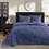 Reversible Bedspread Set Navy Queen B03597455