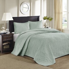 Reversible Bedspread Set Seafoam Full B03597550