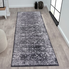 Chadwick Distressed Vintage Persian Woven Area Rug