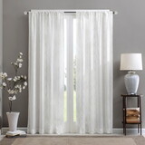 Diamond Sheer Window Curtain Panel(Only 1 pc Panel) B03598070