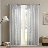 Diamond Sheer Window Curtain Panel(Only 1 pc Panel) B03598072
