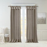 Twist Tab Lined Window Curtain Panel(Only 1 pc Panel) B03598088