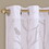 Grommet Top Sheer Bird on Branches Burnout Window Curtain(Only 1 pc Panel) B03598100