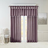 Twist Tab Lined Window Curtain Panel(Only 1 pc Panel) B03598106